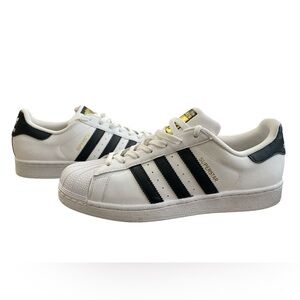 Adidas OG Superstar White and Black Sneakers